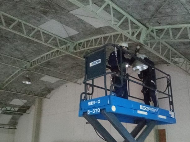 内装設備の撤去